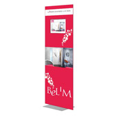 Roll-Up Expand en Expolinc banner systemen, Roll-Up professional en Roll Up Classic, Roll-M Up, 4 screen, banners, banieren,flex banner