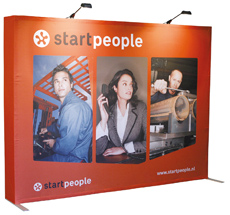 press, press-stands, presentatiewanden