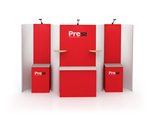 Press banners, shopin-shop presentatiesystemen, displays