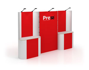 Press banners, shopin-shop presentatiesystemen, displays