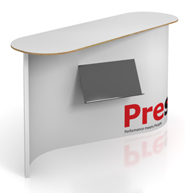 press, press-stands, balies, counters