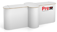 press, press-stands, balies, counters