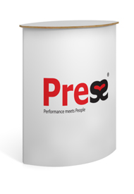 press, press-stands, balies, counters