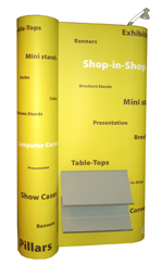 Press banners, presentatiesystemen, displays
