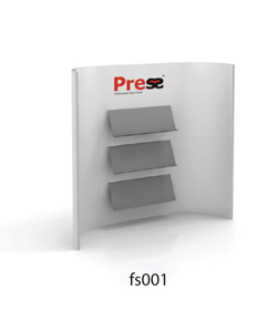 Press banners, brochurehouders presentatiesystemen, displays