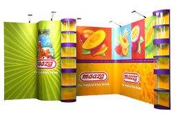 press, press-stands, presentatiewanden