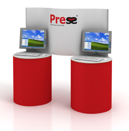 press, press-stands, Press multimedia displays