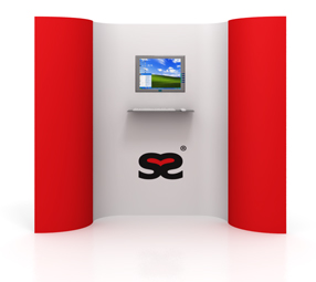 press, press-stands, Press multimedia displays