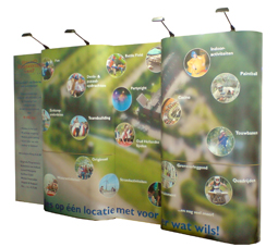 press, press-stands, presentatiewanden