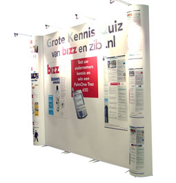 press, press-stands, presentatiewanden