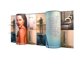 press, press-stands, presentatiewanden