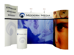 press, press-stands, presentatiewanden