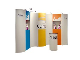 press, press-stands, presentatiewanden