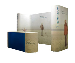 press, press-stands, presentatiewanden