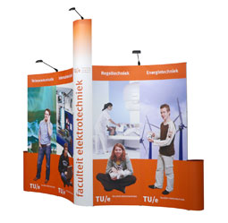 press, press-stands, presentatiewanden