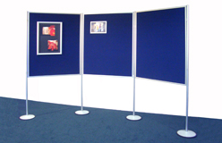 beursmateriaal als presentatiesystemen, mobiele en flexibele Arctium expositiewanden, expositiepanelen