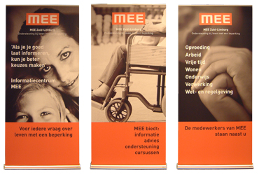 Roll-Up banner systemen, Roll-Up professional en Roll Up Classic, Roll-M Up, 4 screen, banners, banieren