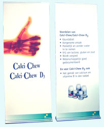 Roll-Up banner systemen, Roll-Up professional en Roll Up Classic, Roll-M Up, 4 screen, banners, banieren