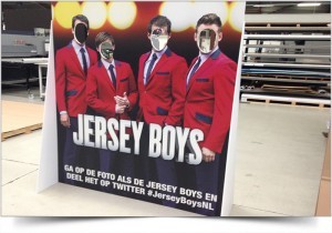 LIFESIZE DISPLAY JERSEY BOYS