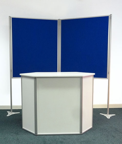 folderrekken en brochurehouders tweezijdig Easypanelen balie lr