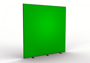 Green screen achtergrond voor kantoor of studio