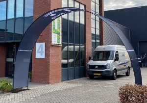 Boogbanner bannerbow 500cm