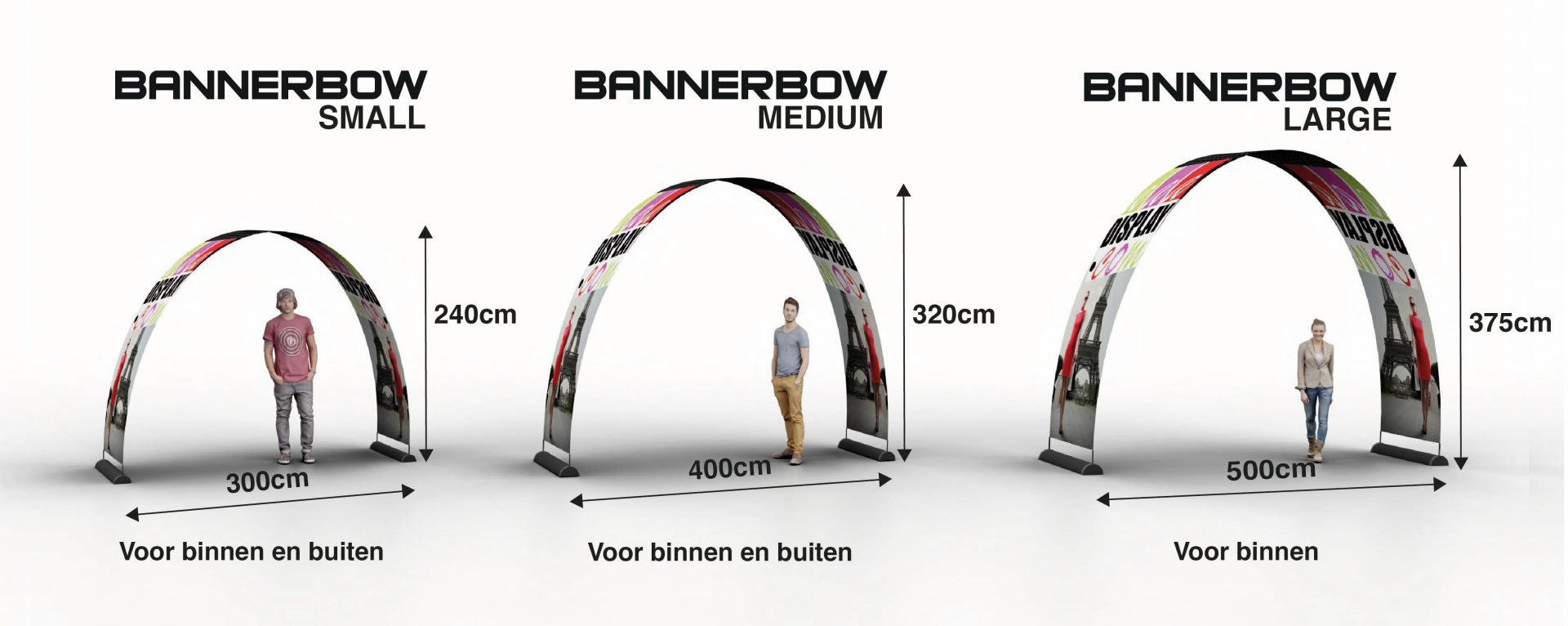 Boogbanner-Bannerbow-formaten