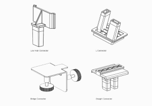SnapSystems beurswand: Diverse koppelingen SnapSystems beurswand: Diverse koppelingen