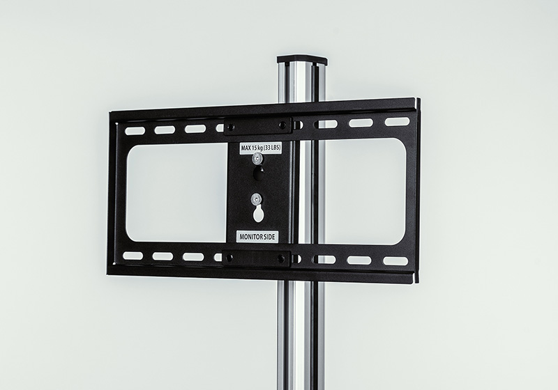Generic Enkele Monitorstandaard, Vrijstaande Bureaustandaardverhoger Voor 10 Inch Tot 27 Inch Scherm Vesa 75x75 Of 100x100 Mm Houdt Tot 10 Kg 22 Lbs