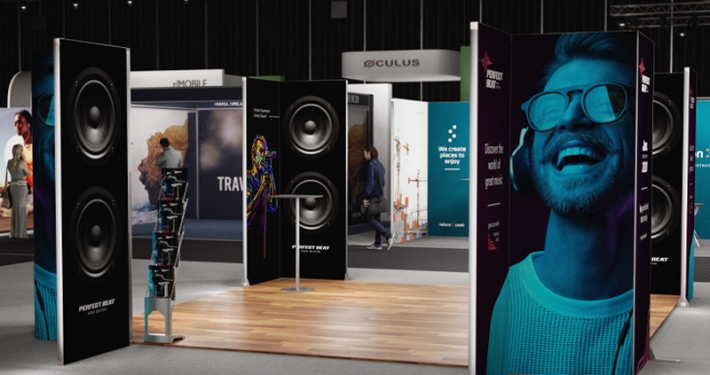 Modulaire beursstand "Classic & Light frame" Modulaire beursstand "Classic & Light frame"