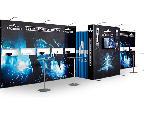 Mobiele beursstand Pop-Up Excellent Design Robotica Mobiele beursstand Pop-Up Excellent Design Robotica