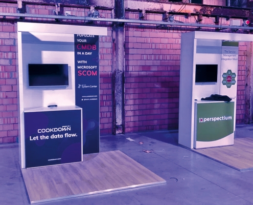 Lichte kunststof standvloer stand on