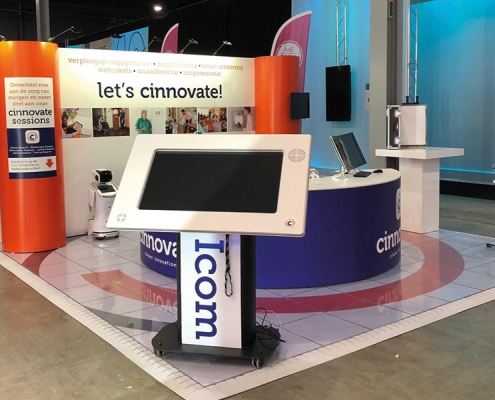 Modulaire standvloer expo vloer stand on