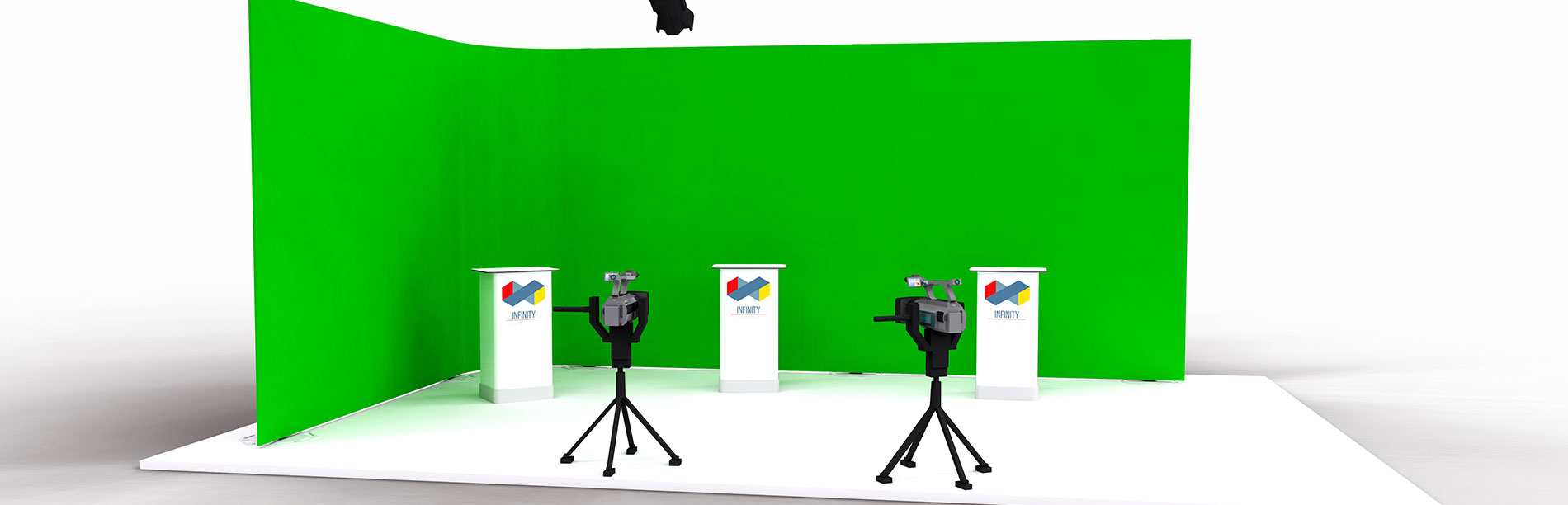 Greenscreen Achterwand