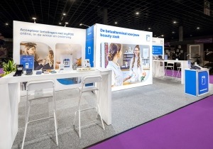 Modulaire LED beursstand MyPOS