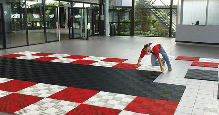 Modulaire lichte standvloer swissdeck Modulaire lichte standvloer swissdeck