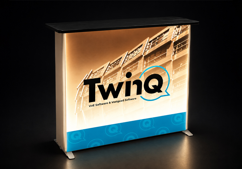 Lightbox White LED Balie