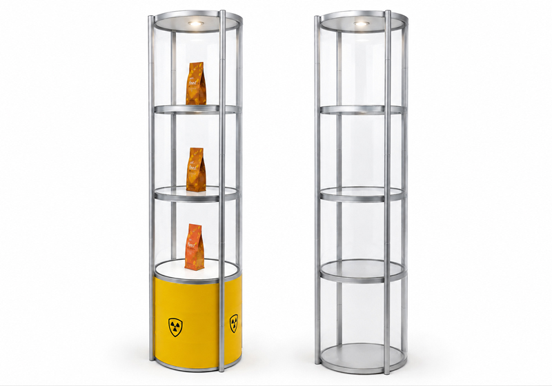 mobiele-vitrinekast-rond mobiele vitrinekast rond