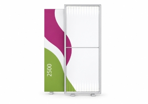 LED beurswand Lightbox White 100 cm breed